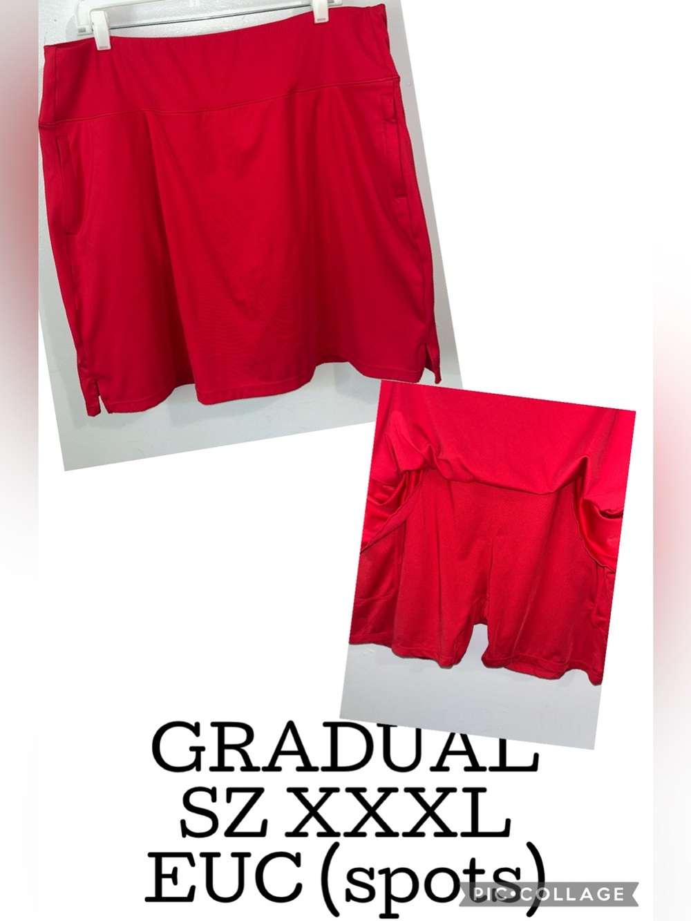 Gradual Skorts sz XXXL EUC